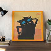 Diamond painting with a fierce, fashionable animal character — great for quirky DIY lovers and fun gifts with personality.